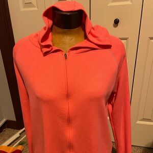 Champion Vapor PowerTrain Womens Medium Peach Hoodie